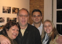 Marga, Flavio, Vitória e Chico