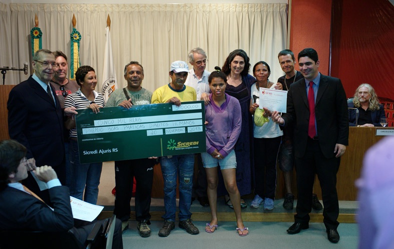 Boca de Rua recebe prêmio Ajuris