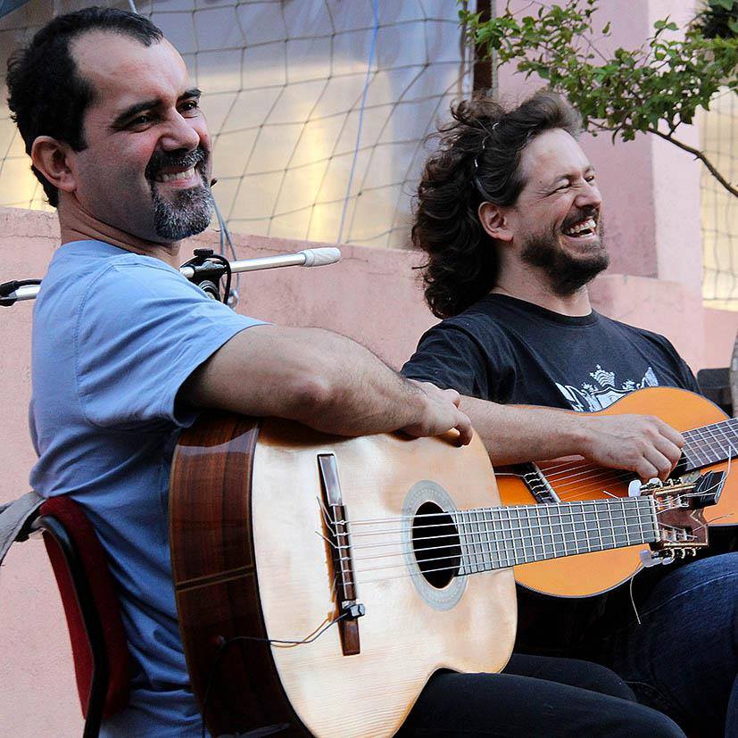 Sarau Amigos da Alice promove o lançamento do CD “Lundu”, do duo Batuque de Cordas